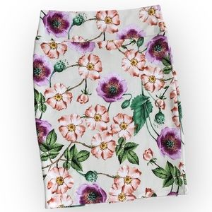 New Lularoe Cassie Floral Stretch Pencil Skirt